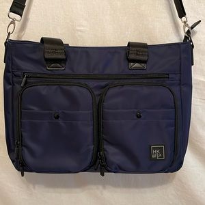 NWOT IHKWIP Cargo Catchall Tote w/ Removable RDIF Wallet, Crossbody, Career